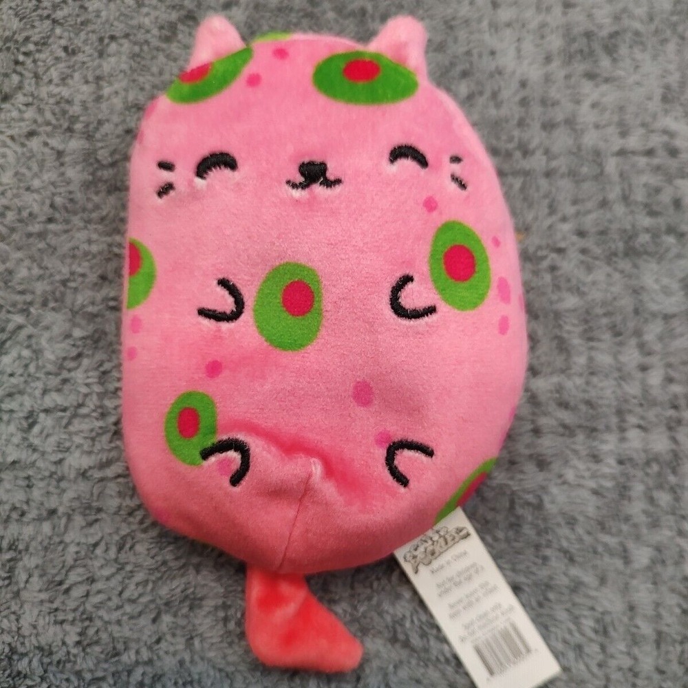 2022 Cats Vs Pickles 4" Bean Pink LOAF With Green Olives